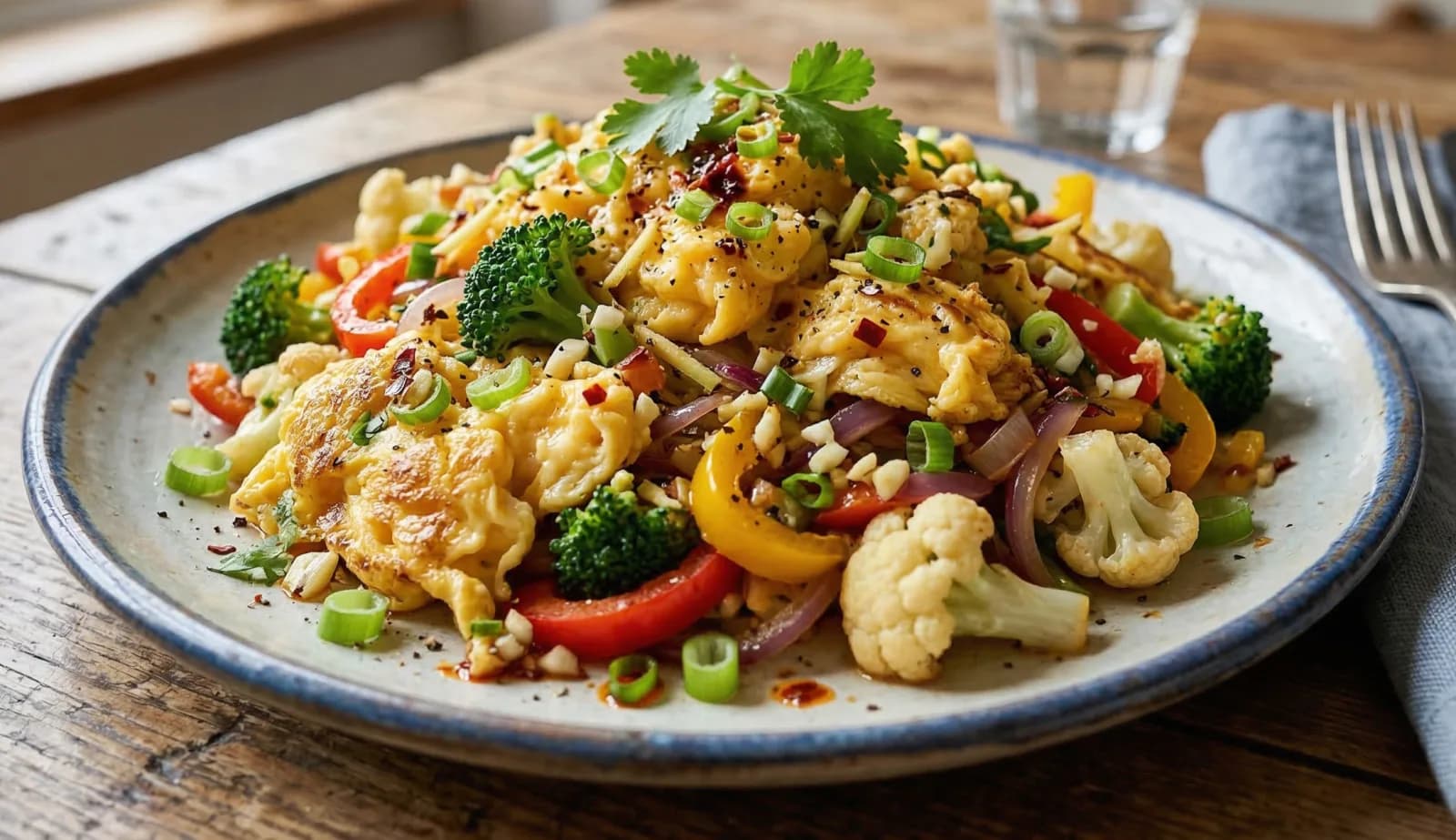 Vegetable Omelette
